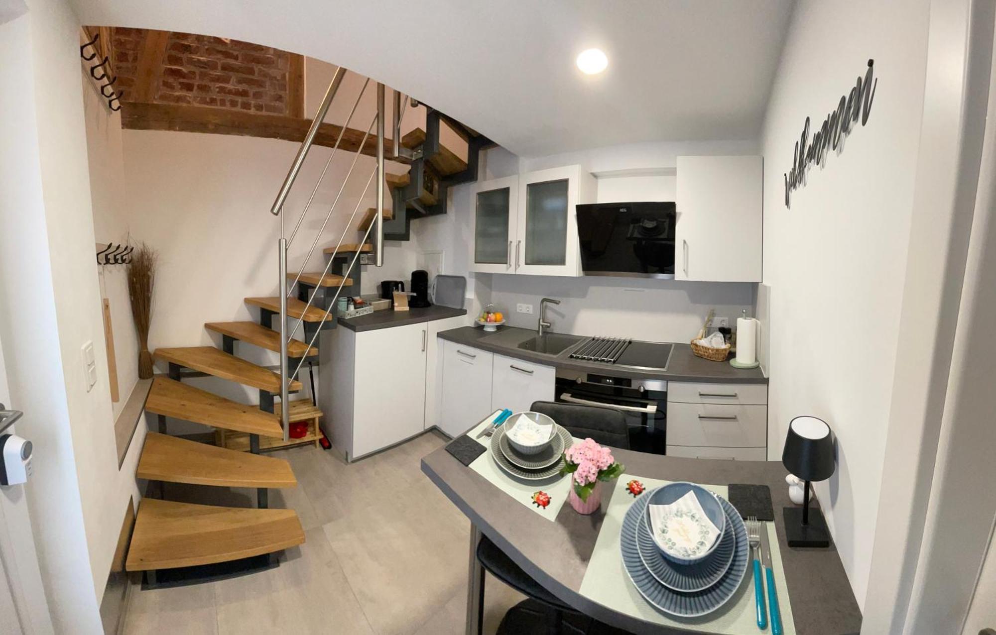 Charmantes Luxus Maisonette- Apartement Бад-Герсфельд Екстер'єр фото